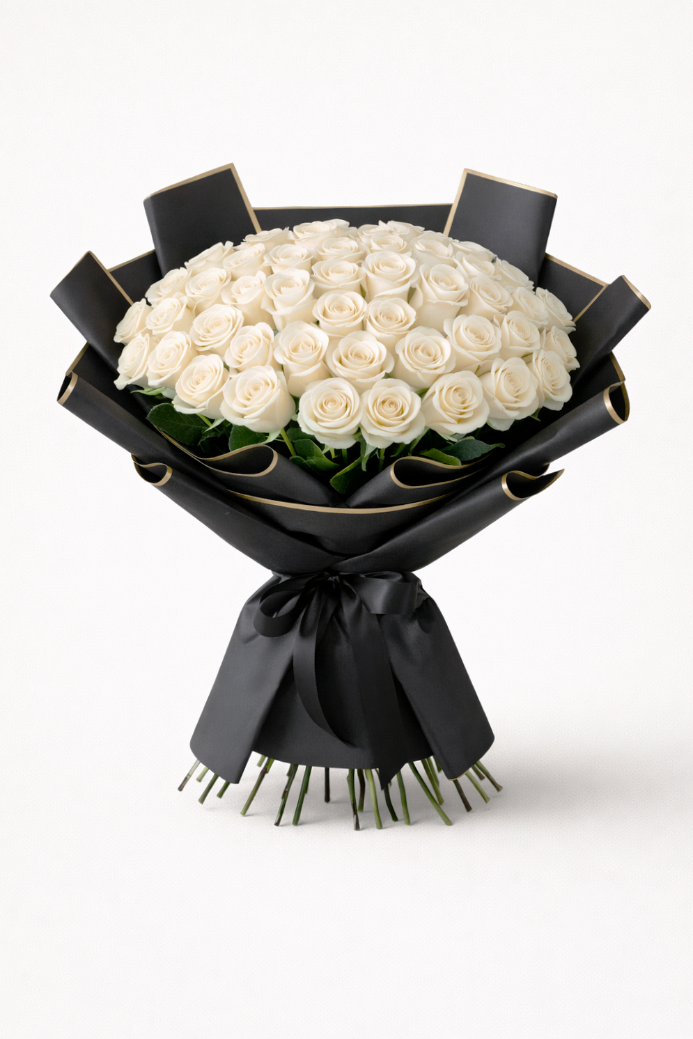 White Roses Bouquet